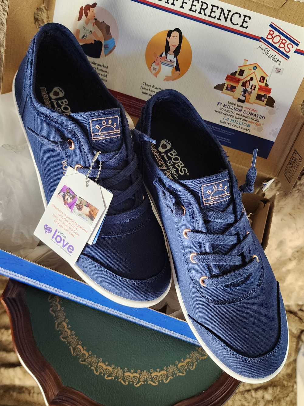 BOBS B Cute by Skechers – Navy – Size 10 – Never Worn